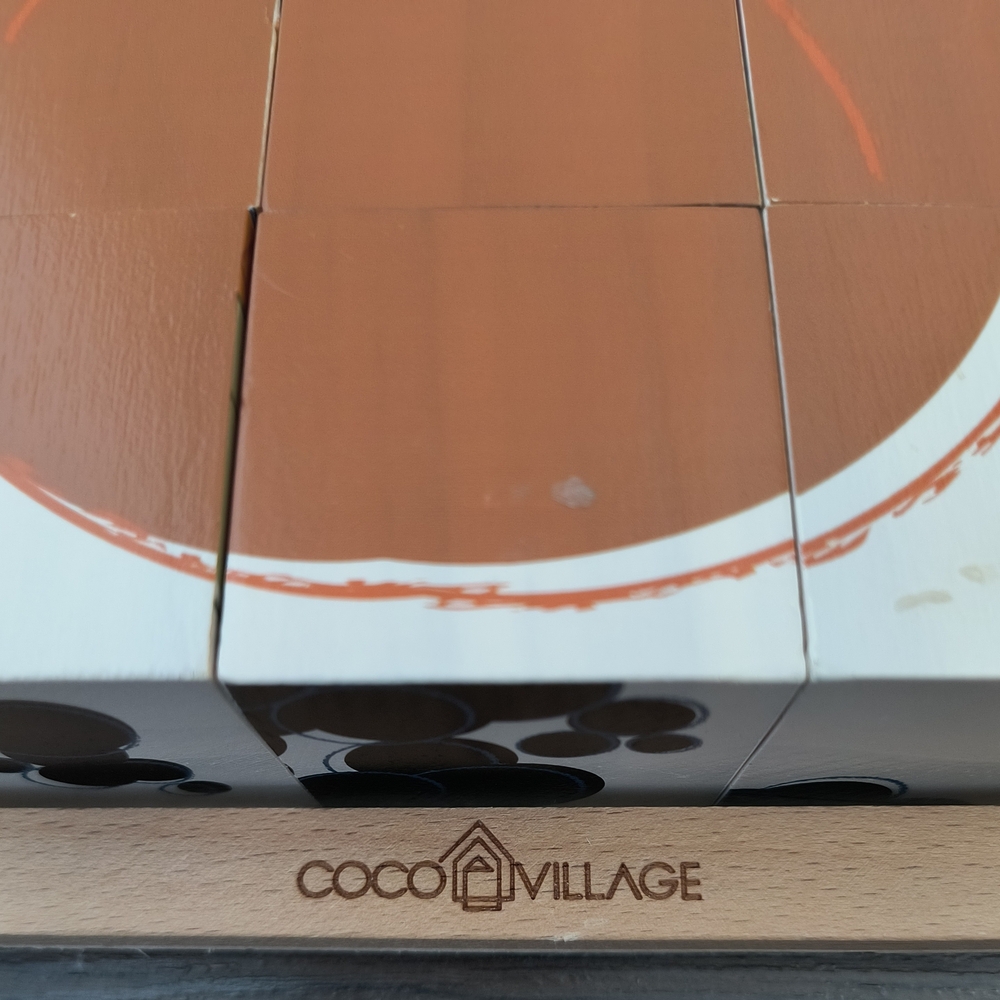 Coco Village Wooden Building Blocks Set - Brown